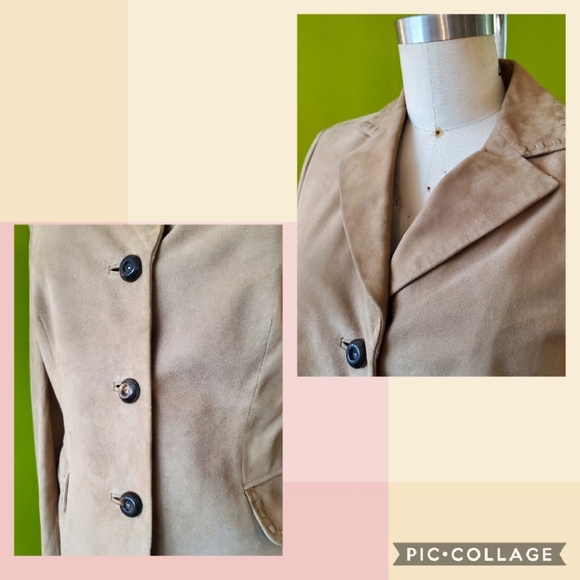 Salvatore Ferragamo Buttery Suede Blazer - Picture 5 of 8